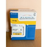 Meridia brand (Reductil,Sibutramine) 15 mg - packing 60 pills  R