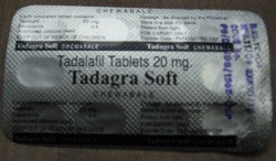 Cialis Tadalafilo Masticable 20 mg