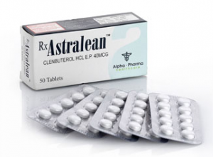 Clenbuterol HCL Astralean 40 mcg