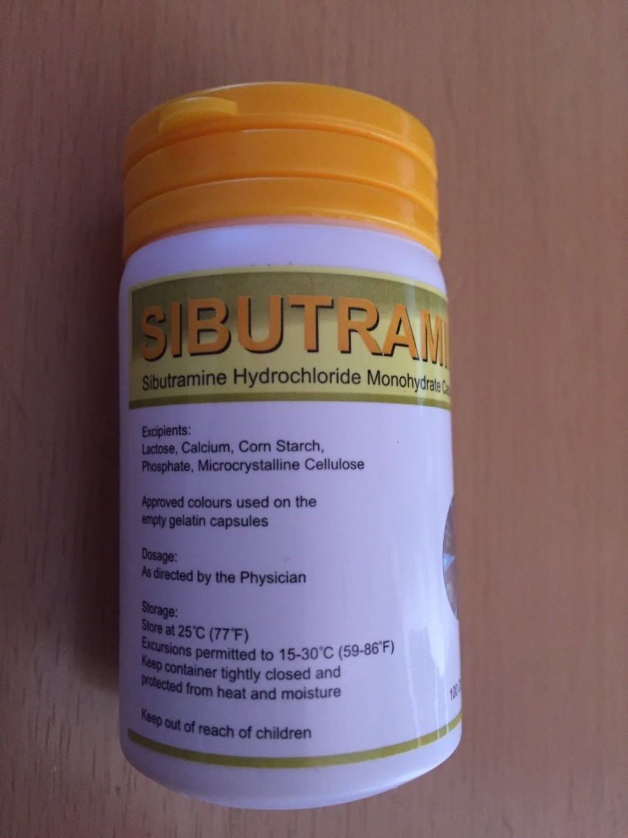 Generic Reductil Sibutramine (Meridia) 10 mg