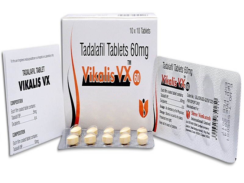 Cialis Genérico (Tadalafilo) 60 mg 